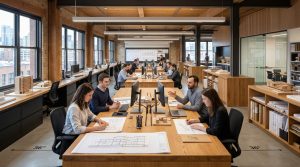 Architect Desks: The Architectural Blueprint & Spatial Flow Guide – Visual 10