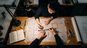 Architect Desks: The Architectural Blueprint & Spatial Flow Guide – Visual 12