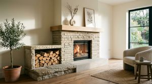 Architectural Geometry: The Blueprint For Scaling Floor To Ceiling Stone Fireplaces – Visual 7