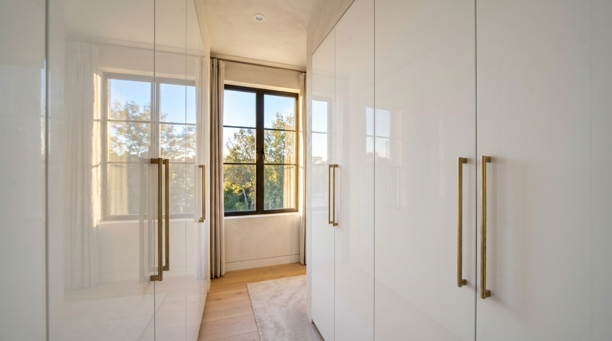 luminous bedroom decor trends featuring a high-gloss lacquered cabinetry system that expands visual volume through sharp architectural reflections luminous bedroom decor trends featuring a high-gloss lacquered cabinetry system that expands visual volume through sharp architectural reflections