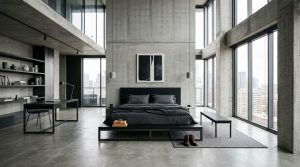 Architectural Integrity: Defining The Bachelor Bedroom Through Structural Furniture And Spatial Flow – Visual 5