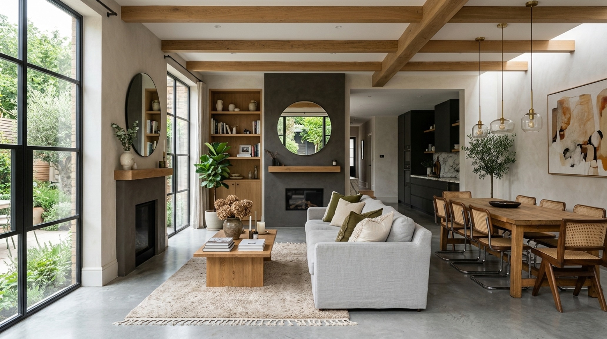 High-end interior design visual depicting remodeling checklist