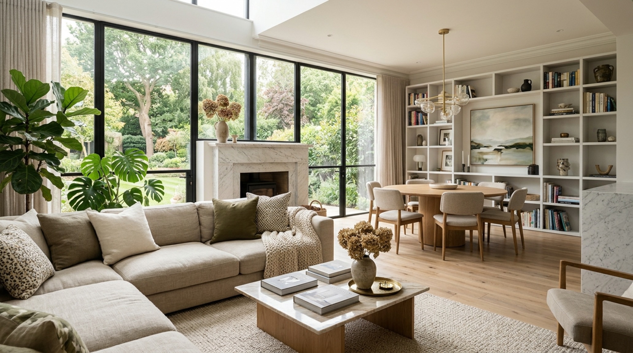 High-end interior design visual depicting remodeling checklist