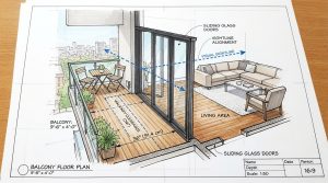 Balcony: The Architectural Blueprint & Spatial Flow Guide – Visual 2