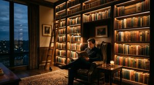 Bookchair Combined With Bookshelf: The Architectural Blueprint & Spatial Flow Guide – Visual 7