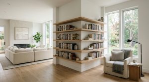 Bookchair Combined With Bookshelf: The Architectural Blueprint & Spatial Flow Guide – Visual 9