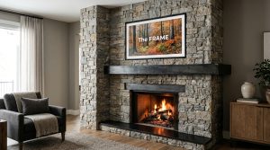 Corner Stone Fireplace: Engineering The Vertical Anchor For Asymmetrical Architecture – Visual 3