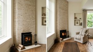Corner Stone Fireplace: The Architectural Blueprint & Spatial Flow Guide – Visual 4