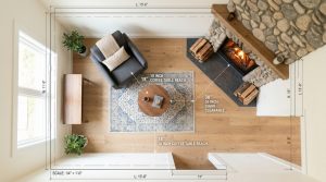 Corner Stone Fireplace: The Architectural Blueprint & Spatial Flow Guide – Visual 8