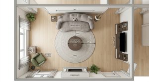 Cozy Sofa Looks Like A Bear: The Architectural Blueprint & Spatial Flow Guide – Visual 8