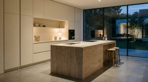 Curation Of Touch: Merging Materiality And Atmosphere In Modern Kitchen Cabinet Styles – Visual 9