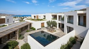 Cycladic Sensory Minimalism: Engineering Ethereal Light Through Thassos Marble And Lime Plastered Voids – Visual 3