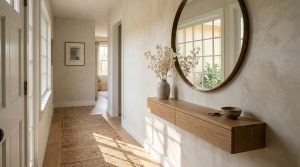 Ergonomic Mastery: Functional & Space Saving Hacks For Narrow Entryway Ideas In Boho Chic Homes