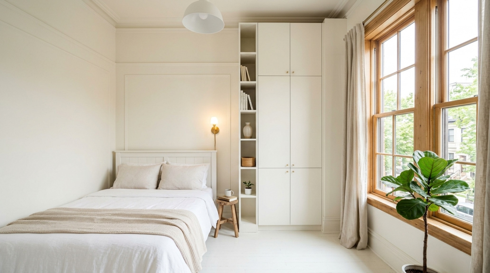 small space bright bedroom color ideas with a tall, slender chest of drawers in a high-gloss white finish to maximize vertical storage small space bright bedroom color ideas with a tall, slender chest of drawers in a high-gloss white finish to maximize vertical storage