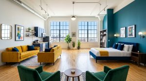 Ergonomic Mastery: Functional & Space Saving Hacks For Nick Olsen Studio Apartment Video 0711 – Visual 11