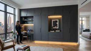 Ergonomic Mastery: Functional & Space Saving Hacks For Bjorn Wallander Manhattan Apartment Tour – Visual 11