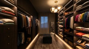Ergonomic Mastery: Functional & Space Saving Hacks For Walk In Clothes Closet – Visual 12