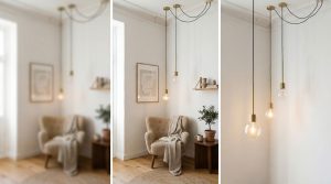 Ergonomic Mastery: Functional & Space Saving Hacks For Unique Hanging Lights – Visual 2