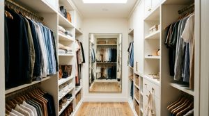 Ergonomic Mastery: Functional & Space Saving Hacks For Walk In Clothes Closet – Visual 2