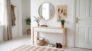 Ergonomic Mastery: Functional & Space Saving Hacks For Entryway Console Tables – Visual 21