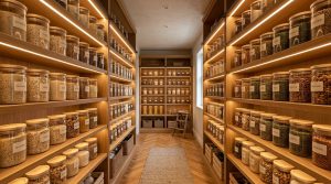 Ergonomic Mastery: Functional & Space Saving Hacks For Secret Costco Door Kitchen Pantry – Visual 3
