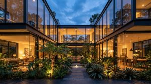 Ergonomic Mastery: Functional & Space Saving Hacks For Home Glazed Patio In Center – Visual 4
