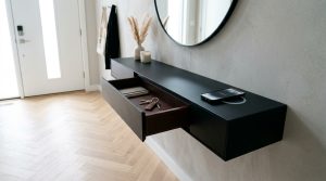 Ergonomic Mastery: Functional & Space Saving Hacks For Entryway Console Tables – Visual 5