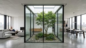 Ergonomic Mastery: Functional & Space Saving Hacks For Home Glazed Patio In Center – Visual 6