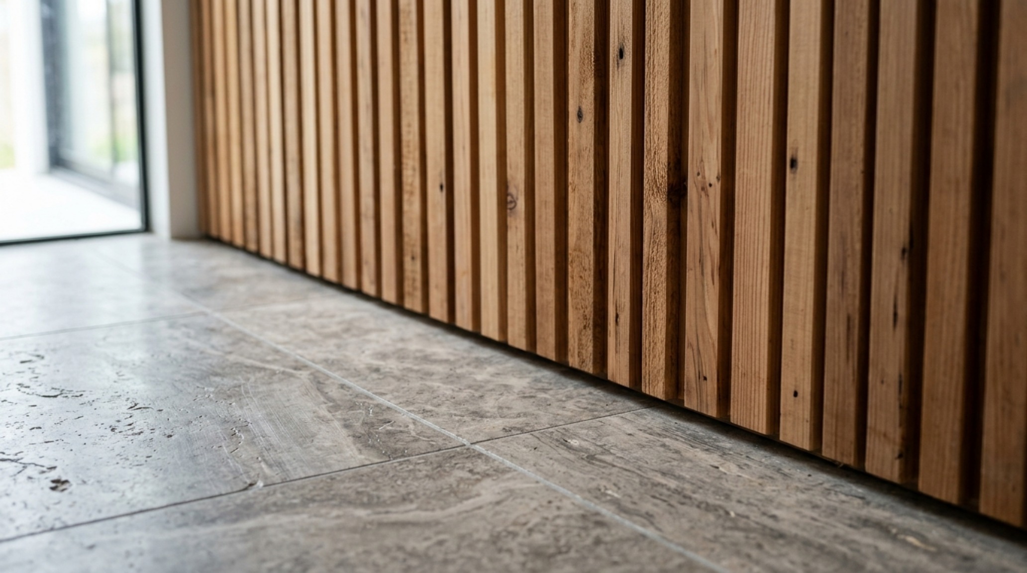 Close-up of tactile materials for a luxury balcony including honed travertine stone and weather-resistant boucle fabric in a neutral palette. Close-up of tactile materials for a luxury balcony including honed travertine stone and weather-resistant boucle fabric in a neutral palette.