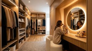 Ergonomic Mastery: Functional & Space Saving Hacks For Walk In Clothes Closet – Visual 7
