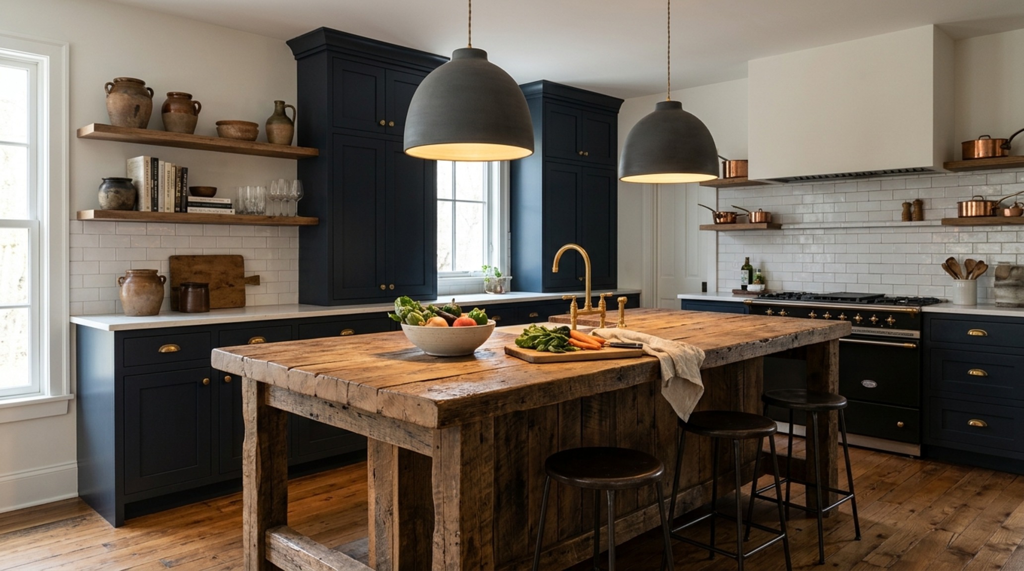 Modern rustic furniture lighting guide featuring a matte black pendant lamp casting soft task light over a live-edge kitchen island. Modern rustic furniture lighting guide featuring a matte black pendant lamp casting soft task light over a live-edge kitchen island.