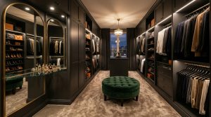 Ergonomic Mastery: Functional & Space Saving Hacks For Walk In Clothes Closet – Visual 9