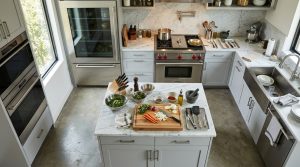 Ergonomic Mastery: Functional & Space Saving Hacks For Kitchen Cabinet Floor Plans – Visual 9