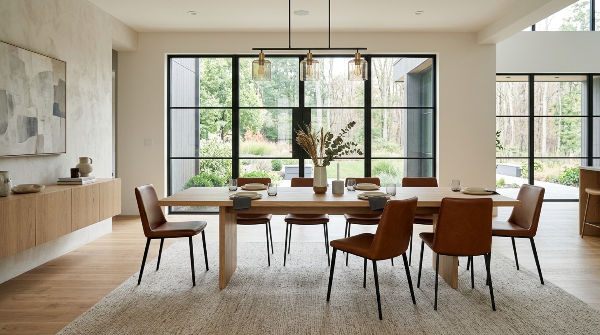 modern taking care of leather furniture ideas in a dining room featuring leather-wrapped chairs with 30-inch clearance from the table edge modern taking care of leather furniture ideas in a dining room featuring leather-wrapped chairs with 30-inch clearance from the table edge