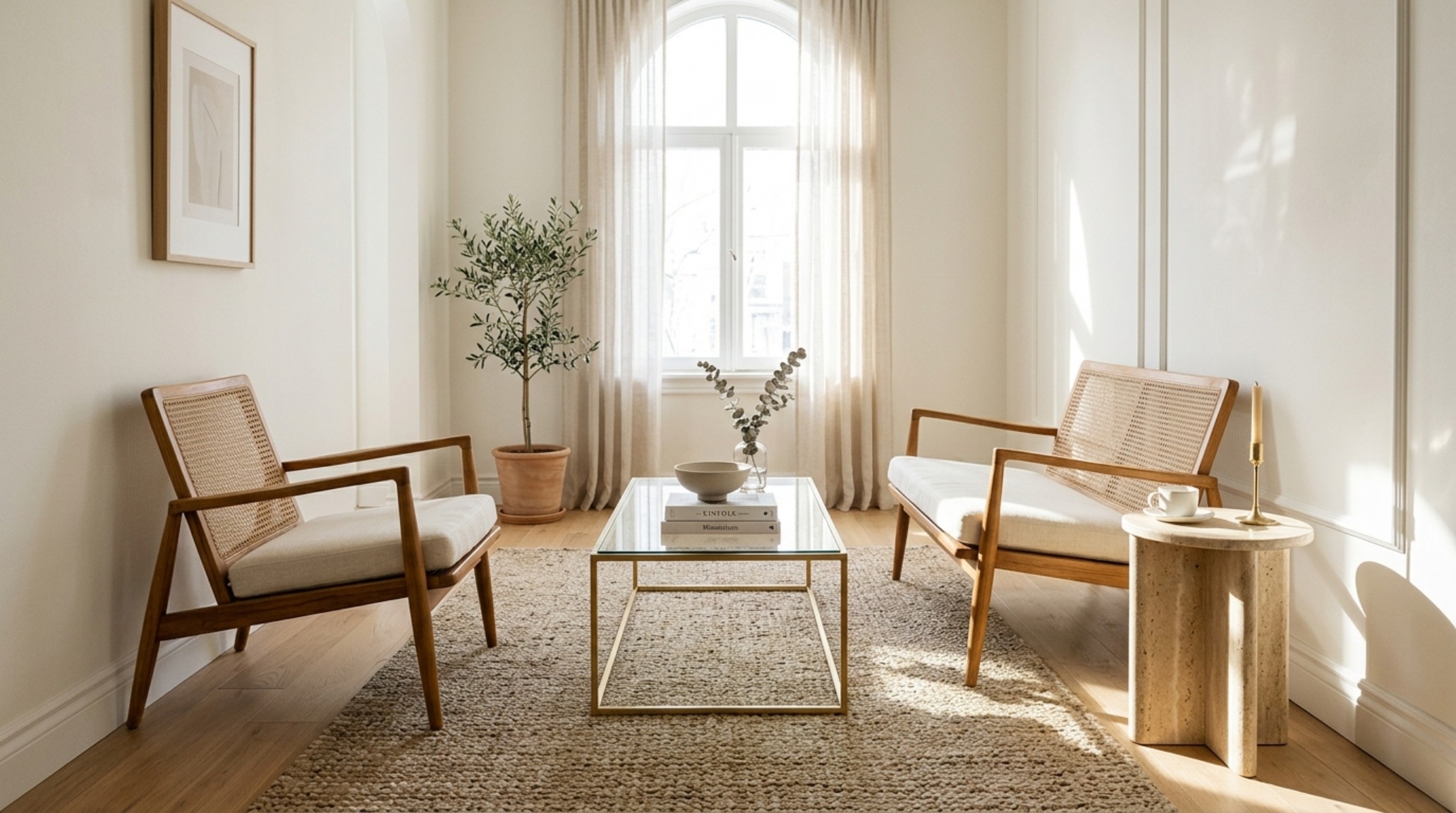 best furniture for narrow rooms featuring a slender glass coffee table and low-profile swivel chairs with open frames. best furniture for narrow rooms featuring a slender glass coffee table and low-profile swivel chairs with open frames.