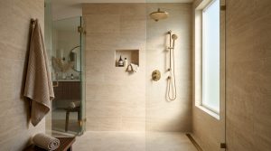 Grout Geometry: The Architect’s Blueprint For Scaling Space And Defining Bathroom Proportions – Visual 3