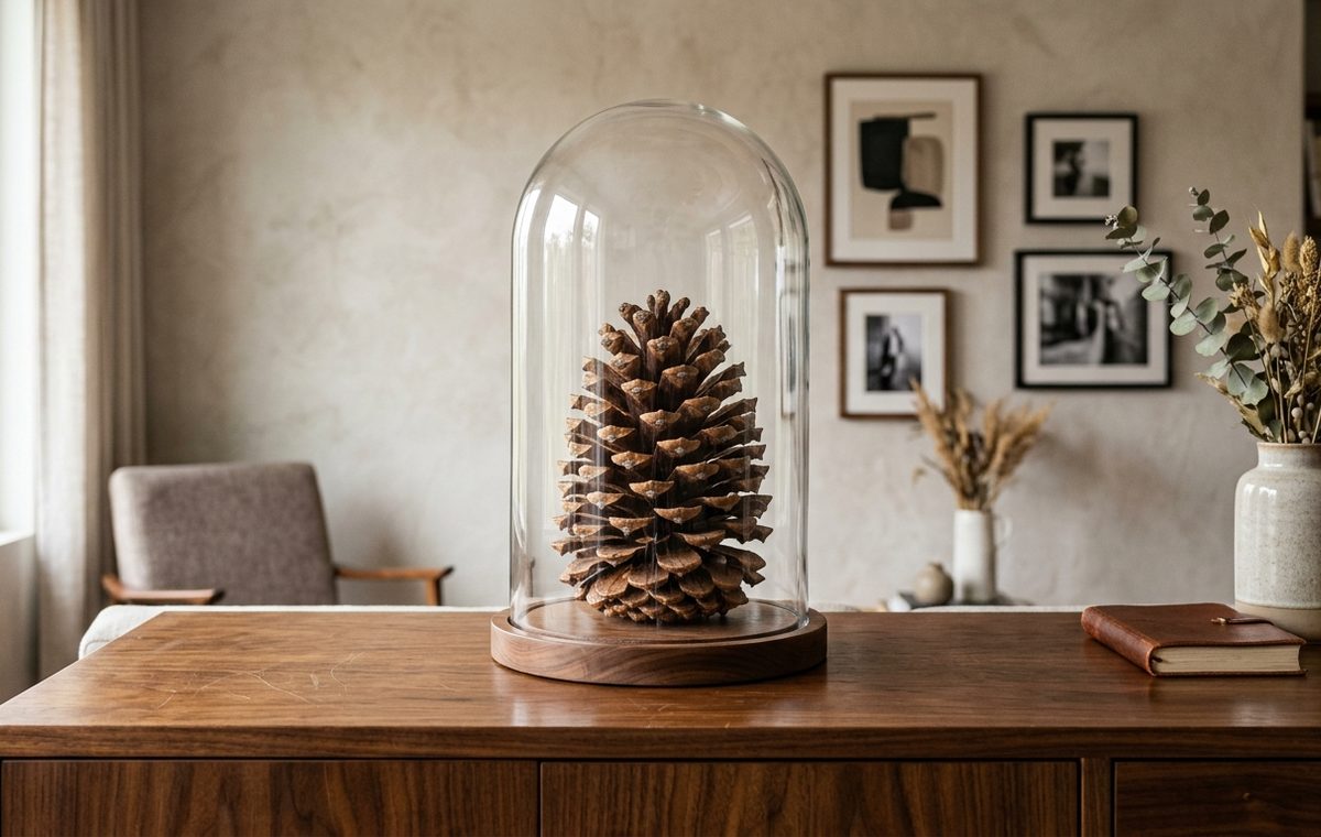 Anti-Clutter: Why One Giant Pinecone Beats 29 Tiny Crafts