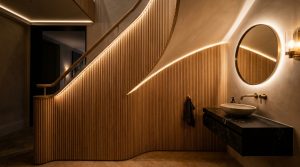 Invisible Efficiency: The Ergonomic Blueprint For High Functioning Half Baths And Hidden Storage Under The Stairs – Visual 8