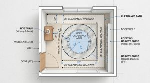 Kinetic Comfort: Engineering The Ultimate Small Space Retreat With Rotating Gravity Swings – Visual 8
