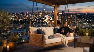 Kinetic Comfort: Engineering The Ultimate Small Space Retreat With Rotating Gravity Swings – Visual 9