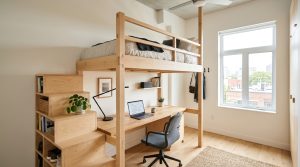 Kinetic Simplicity: Engineered Storage And Ergonomic Flow For Small Bedroom Decorating Ideas For Girls – Visual 3