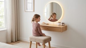 Kinetic Simplicity: Engineered Storage And Ergonomic Flow For Small Bedroom Decorating Ideas For Girls – Visual 6