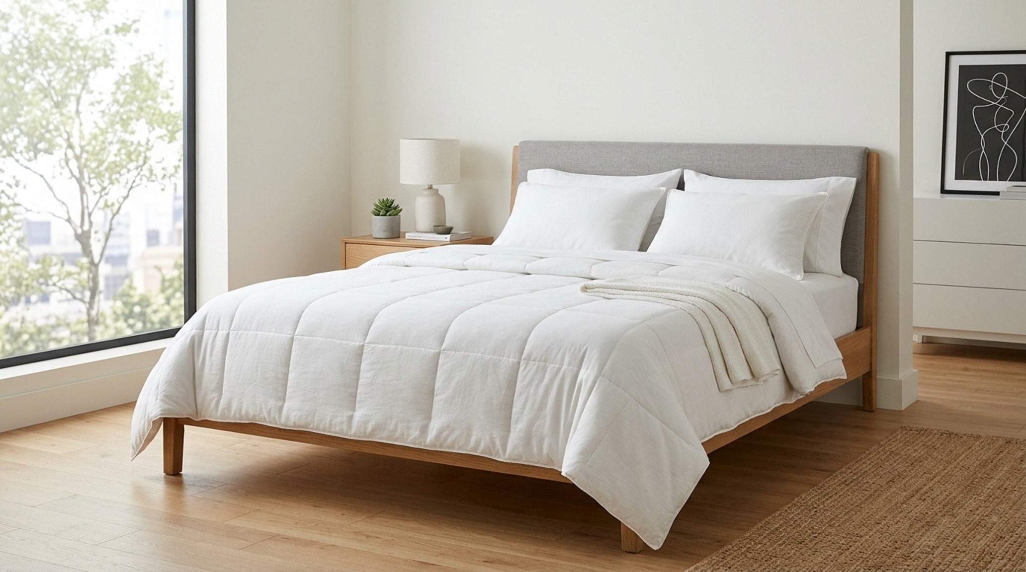Best comforters for hot sleepers featuring moisture-wicking technology and a minimalist grid stitch pattern for heat dissipation. Best comforters for hot sleepers featuring moisture-wicking technology and a minimalist grid stitch pattern for heat dissipation.