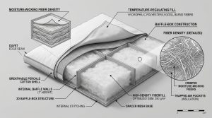 Living Ease: Reversible Tech And Ergonomic Fluidity In Modern Cool Comforter Sets – Visual 6