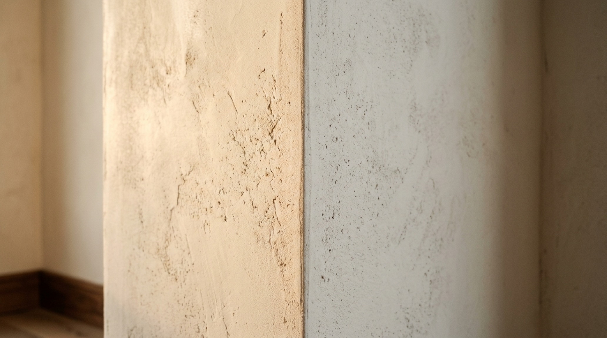 Detailed shot of light reflectance on a textured wall surface with 2700K architectural lighting. Detailed shot of light reflectance on a textured wall surface with 2700K architectural lighting.