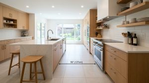 Material Alchemy: Textural Contrast And Mood In Large Kitchen Island Designs – Visual 4