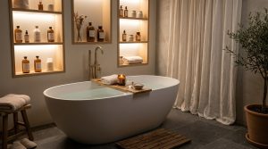 Materiality And The Sensory Bath: Curating Tactile Palettes For An Elevated Private Sanctuary – Visual 10