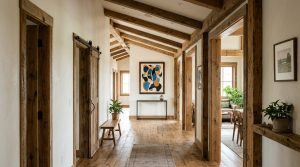 Metals, Moss, And Midnight Blues: A Masterclass In The Saturated Palette Of Beautiful Rustic Homes – Visual 14