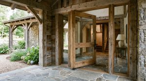 Metals, Moss, And Midnight Blues: A Masterclass In The Saturated Palette Of Beautiful Rustic Homes – Visual 8