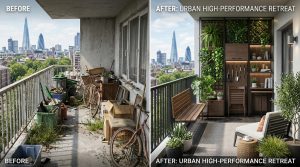 Micro Living Mastery: Ergonomic Space Saving Hacks For The High Functioning Spring Balcony – Visual 17